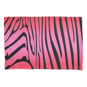 Zesty Zebra Red Pillowcase