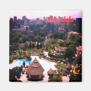 zET008 ADDIS ABABA, Ethiopia, Africa, Fridge Magnet