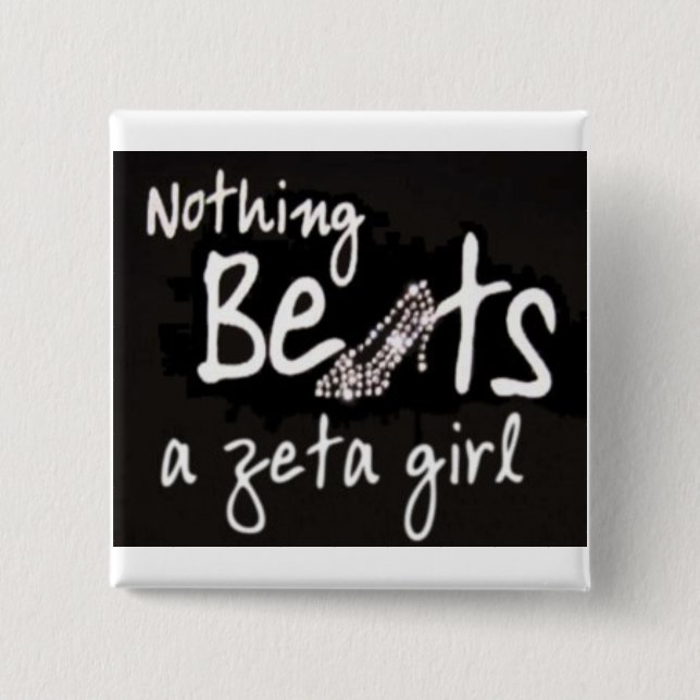 zeta 15 cm square badge (Front)