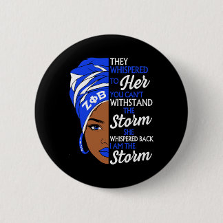 Zeta Phi Beta Sorority Black Women Pride Melanin A 6 Cm Round Badge