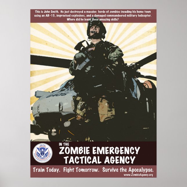 ZETA Poster - Helicopter (Front)