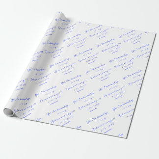 Zetaversary Wrapping Paper