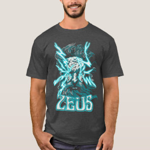 Zeus Aesthetic Greek God Mythology Streetwear T-Shirt
