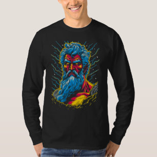 Zeus Greek Mythology God of the Sky Lightning Thun T-Shirt