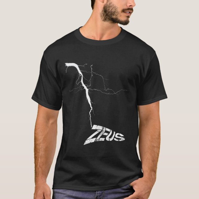 Zeus Greek Mythology Greek God Ancient Greece Ligh T-Shirt (Front)