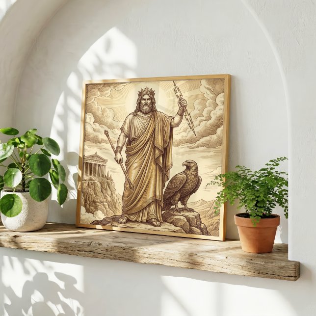 Zeus Greek Mythology Poster (Creator Uploaded)