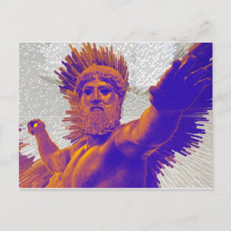 Zeus  - Jupiter Postcard