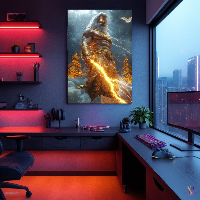 Zeus, King of the Skies - God of Thunder Poster (Creator Uploaded)
