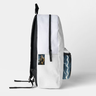 Zeus Printed Backpack