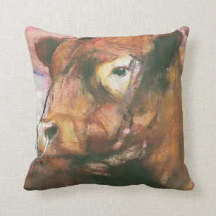 Zeus Red Belted Galloway Bull 2006  2 Cushion