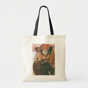 Zeus Red Belted Galloway Bull 2006 2 Tote Bag