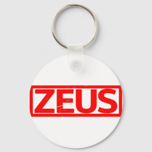 Zeus Stamp Key Ring