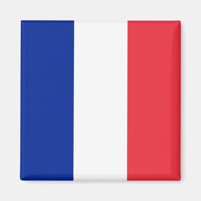 zFR001 French FLAG, France, Fridge Magnet (Front)