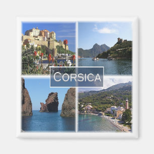 zFR005 CALVI Corse Corsica, Fridge Magnet