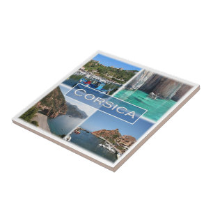 zFR007 SCANDOLA, Corse Corsica, Ceramic Tile