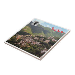 zFR010 ROGLIANO, Corsica Corse, Ceramic Tile