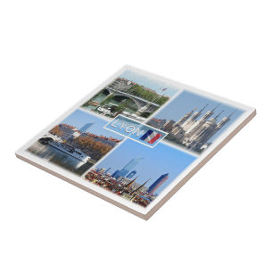 zFR019 LYON, Basilica De Fourviere, Fridge Ceramic Tile