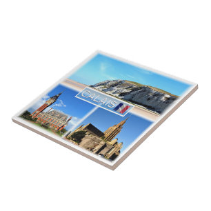zFR022 CALAIS, Cap Blanc Nez, Fridge Ceramic Tile