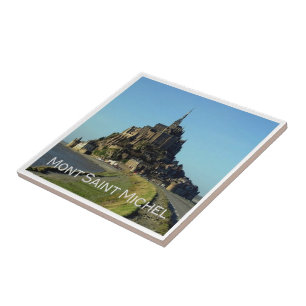 zFR027 MONT SAINT-MICHEL, Normandy, Ceramic Tile