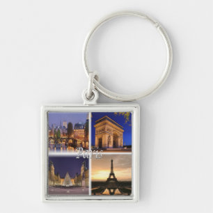 zFR030 PARIS, France, Europe, Key Ring