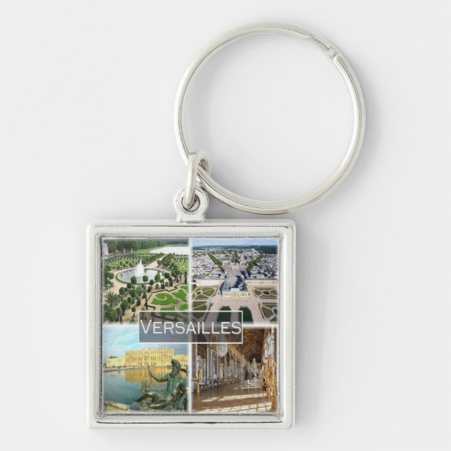 zFR042 VERSAILLES The Palace, France, Key Ring (Front)