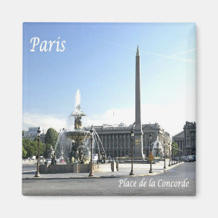zFR050 PARIS, Place de la Concorde, Fridge Magnet
