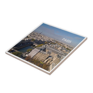 zFR066 PARIS panorama, France, Ceramic Tile