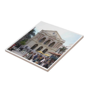 zFR077 TOULON-OPERA, French Riviera, Ceramic Tile