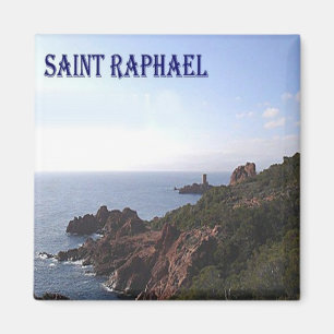 zFR080 SAINT RAPHAEL, French Riviera, Fridge Magnet