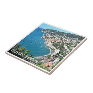 zFR083 VILLEFRANCHE SUR MER French Riviera, Ceramic Tile