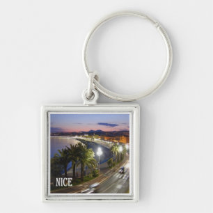 zFR085 NICE NIZZA French Riviera, France, Key Ring