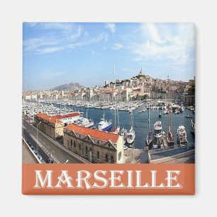 zFR087 MARSEILLE MARS, French Riviera, Fridge Magnet