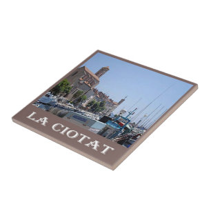 zFR092 LA CIOTAT, French Riviera, France, Ceramic Tile