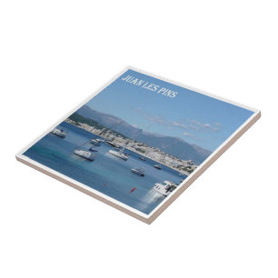 zFR093 JUAN LES PINS, French Riviera, Ceramic Tile