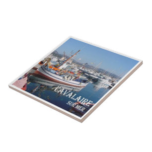 zFR099 CAVALAIRE-SUR-MER, French Riviera, Ceramic Tile
