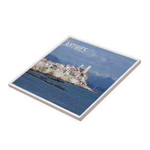 zFR107 ANTIBES French Riviera, France, Ceramic Tile