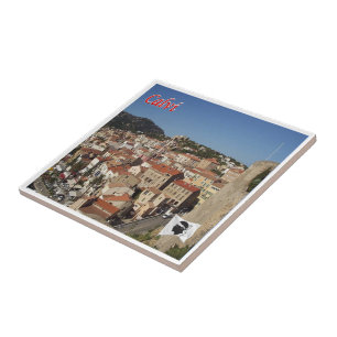 zFR120 CALVI panorama, Corsica, Ceramic Tile