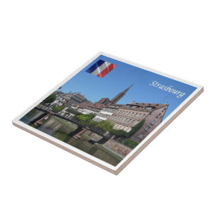 zFR142 STRASBOURG, France, Ceramic Tile