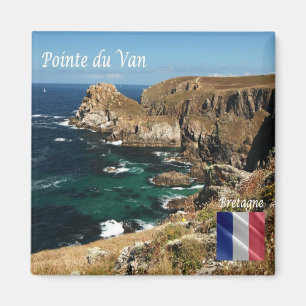 zFR148 POINTE DU VAN, Bretagne, France, Fridge Magnet