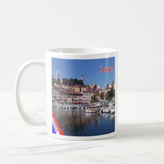 zFR151 CANNES, French Riviera, France, Coffee Mug (Left)