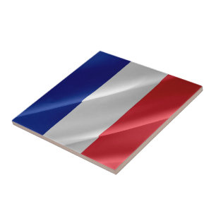 zGP002 GUADELOUPE, Waving Flag, America, Ceramic Tile