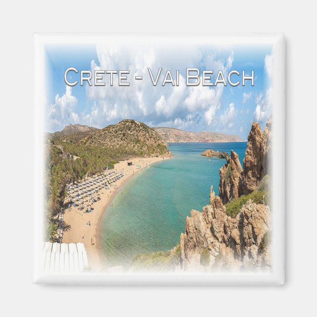 zGR022 CRETE, Greece, Fridge Magnet (Front)
