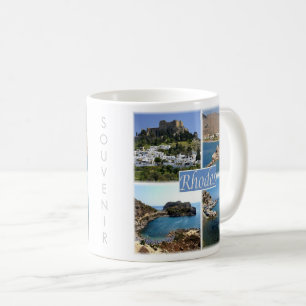 zGR025 RHODES, Greece, Europe, Coffee Mug
