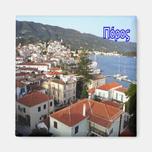 zGR043 PAROS Greece, Fridge Magnet