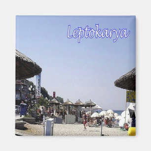 zGR054 LEPTOKARYA Greece, Fridge Magnet