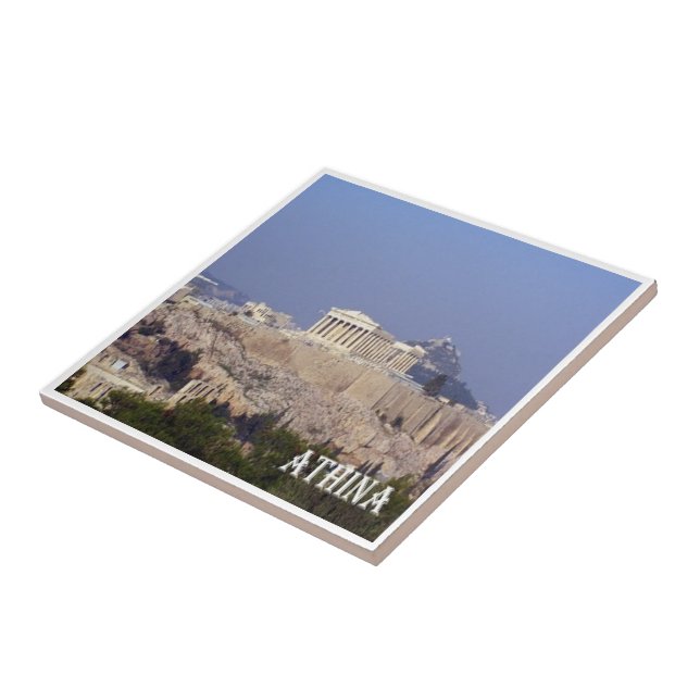 zGR066 ATENE Greece, Ceramic Tile (Side)