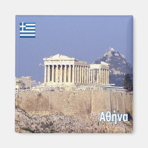 zGR067 ATENE Parthenon, Greece, Fridge Magnet