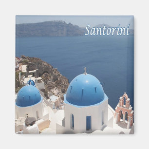 zGR070 SANTORINI Thera, Oia, Greece, Fridge Magnet