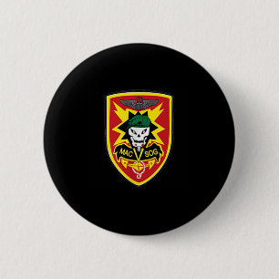 Zgxblwjhbsy Creations Co Macv-sog Vietnam War Mili 6 Cm Round Badge