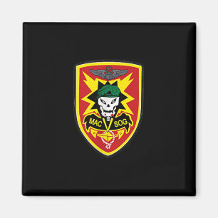Zgxblwjhbsy Creations Co Macv-sog Vietnam War Mili Magnet